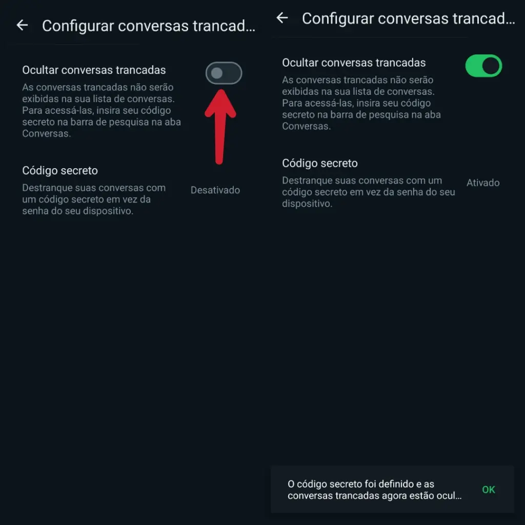 Paso a paso para proteger mensajes con contraseña en WhatsApp