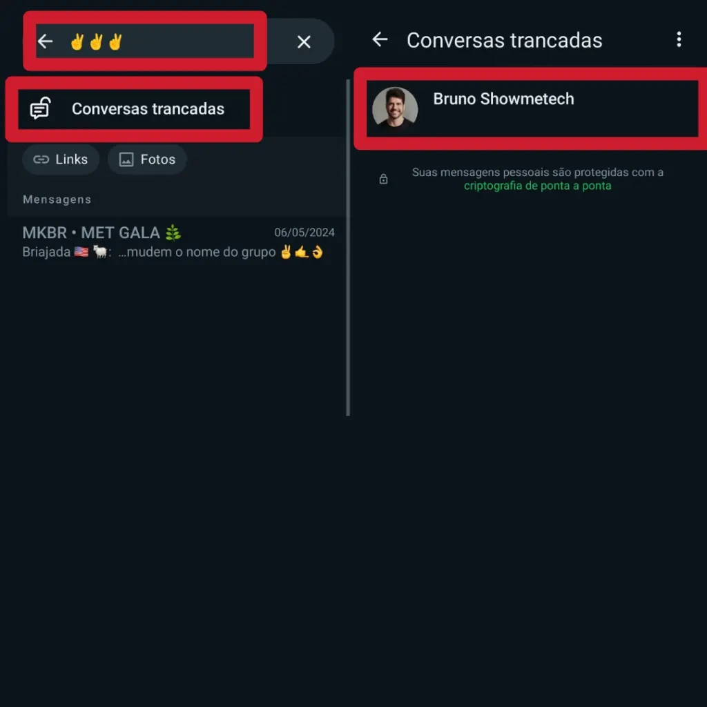 Paso a paso para proteger mensajes con contraseña en WhatsApp