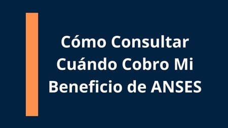 Cómo Consultar Cuándo Cobro Mi Beneficio de ANSES